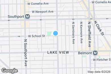 Map image of the property - 3258 N Racine Ave