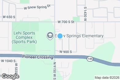 Map image of the property - 832 S 1660 W