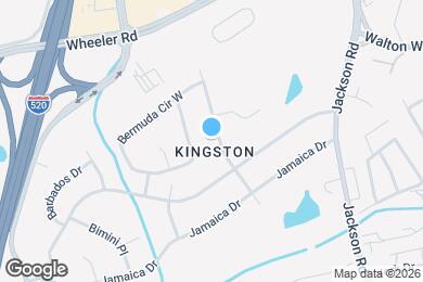 Map image of the property - 1321 Martinique Dr