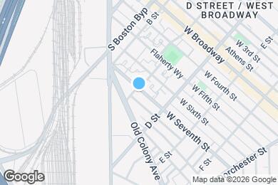 Map image of the property - 55 W 7th St