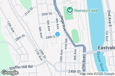 Map image of the property - 2714 Locust St