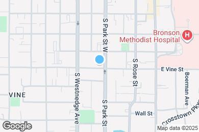 Map image of the property - 412 W Vine St