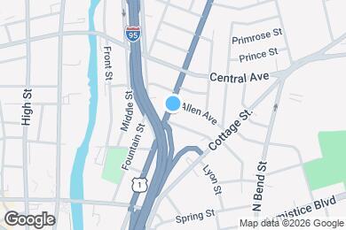 Map image of the property - 343 Broadway