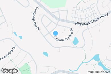 Map image of the property - 5125 Bentgrass Run Dr