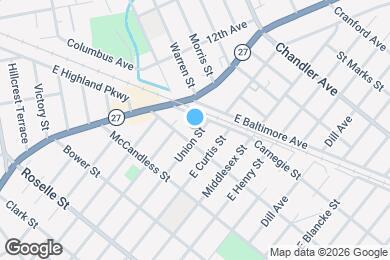 Map image of the property - 913 Union St