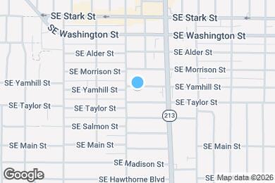 Map image of the property - 8032 SE Yamhill St