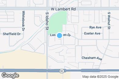 Map image of the property - 1008 Las Lomas Dr