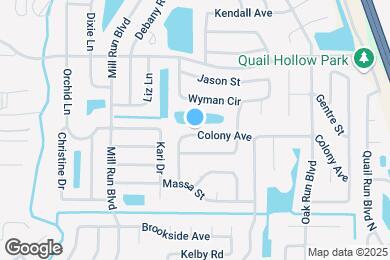 Map image of the property - 1521 Colony Ave