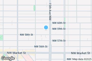 Map image of the property - 1511 NW 59th St