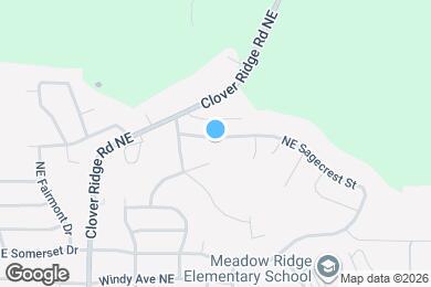 Map image of the property - 4164 Sagecrest Dr NE