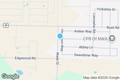 Map image of the property - 700 Hawthorn Way