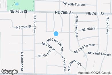 Map image of the property - 1224 NE 74th Terrace