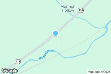 Map image of the property - 3870 NY-414