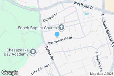 Map image of the property - 808 Fraternity Ct