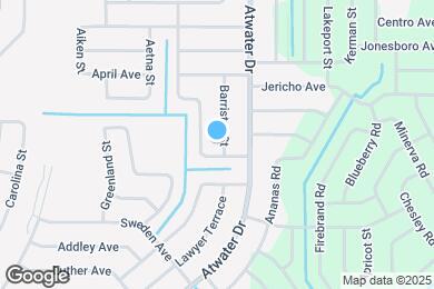 Map image of the property - 2261 Barrister St