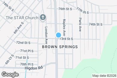 Map image of the property - 7301 Oporto Madrid Blvd S