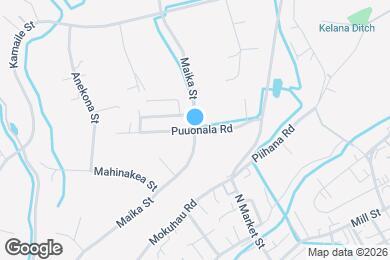 Map image of the property - 20070 Puuohala Rd