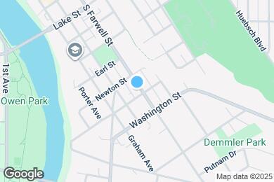 Map image of the property - 318 Marston Ave