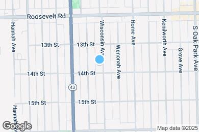 Map image of the property - 1336 Wisconsin Ave