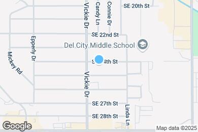 Map image of the property - 4720 SE 24th St