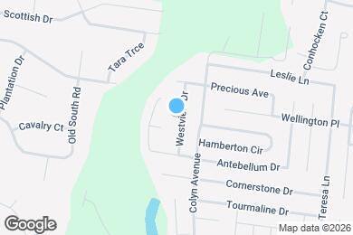Map image of the property - 1440 Westview Dr