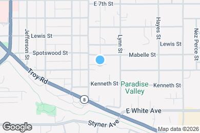 Map image of the property - 705 1/2 Hidden Ln