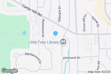Map image of the property - 2145 Meadowlane Dr