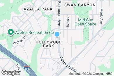 Map image of the property - 2538 Fairmount Ave