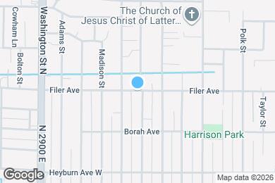 Map image of the property - 338 Filer Ave