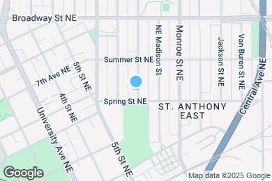 Map image of the property - 612 Jefferson St NE
