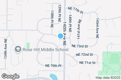 Map image of the property - 13829 NE 74th St