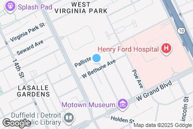 Map image of the property - 7615 Woodrow Wilson St