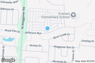 Map image of the property - 7774 Jefferson Run