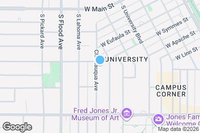 Map image of the property - 407 Chautauqua Ave