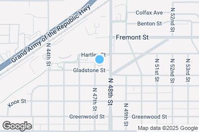 Map image of the property - 4712 Gladstone St