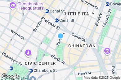 Map image of the property - 75 Baxter St