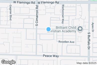 Map image of the property - 8110 Sundown Vista Ave