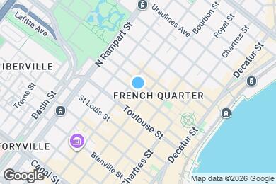 Map image of the property - 819 Saint Peter St