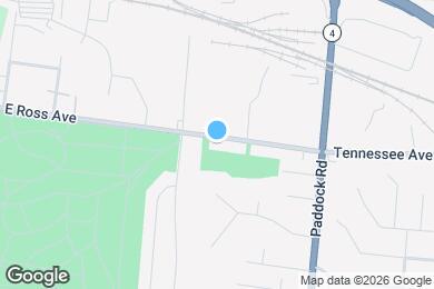 Map image of the property - 935 Tennessee Ave