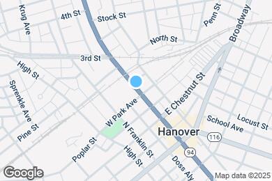 Map image of the property - 206 Carlisle St