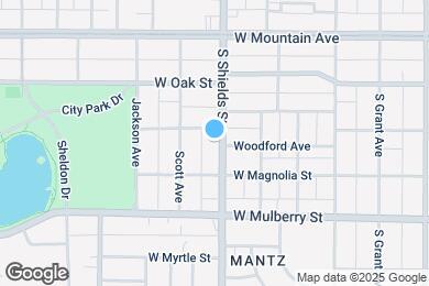 Map image of the property - 309 S Shields St