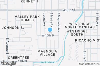 Map image of the property - 982 S Myrtle Ave