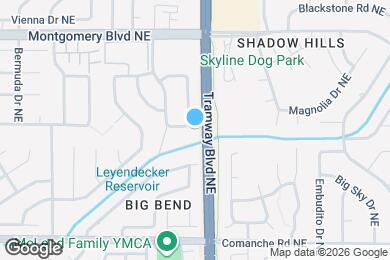 Map image of the property - 4000 Cibola Village Dr NE