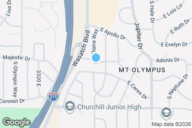 Map image of the property - 3536 E Hermes Dr