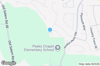 Map image of the property - 3605 Cape Ln