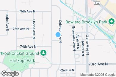 Map image of the property - 6200 74th Ave N