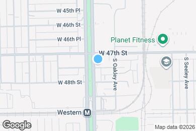 Map image of the property - 4725 S Western Blvd