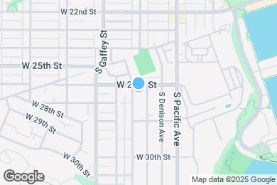 Map image of the property - 2616 S Carolina St