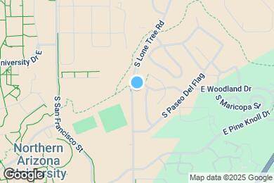 Map image of the property - 1220 S Lone Tree Rd