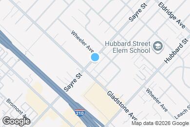 Map image of the property - 13632 Sayre St